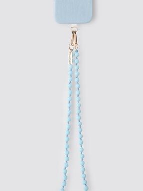 Crossbody Phone Strap in Blue by Hello Lux